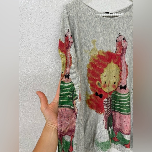 XIKOI Drawing Sweater NWT - Picture 5 of 11